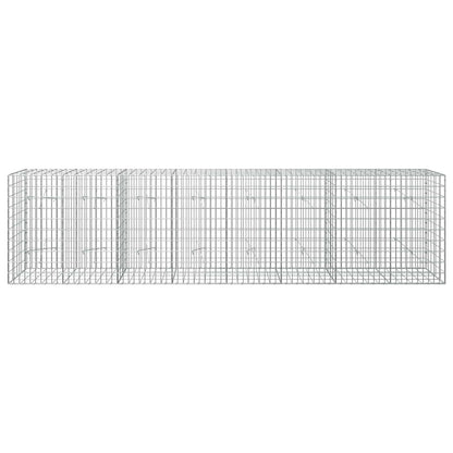 Gabion with 3.5 mm Wire and 5x10 cm Mesh 400x20x100 cm