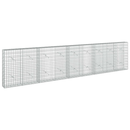 Gabion with 3.5 mm Wire and 5x10 cm Mesh 450x20x100 cm