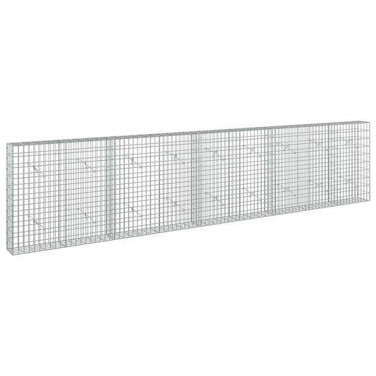 Gabion with 3.5 mm Wire and 5x10 cm Mesh 450x20x100 cm