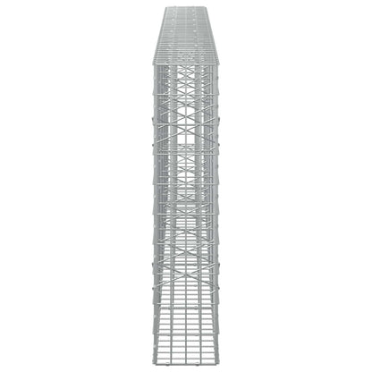 Gabion with 3.5 mm Wire and 5x10 cm Mesh 450x20x100 cm