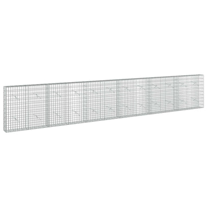 Gabion with 3.5 mm Wire and 5x10 cm Mesh 600x20x100 cm
