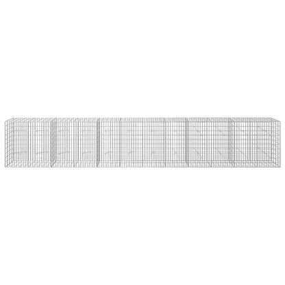 Gabion with 3.5 mm Wire and 5x10 cm Mesh 600x20x100 cm
