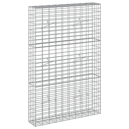 Gabion with 3.5 mm Wire and 5x10 cm Mesh 100x20x150 cm