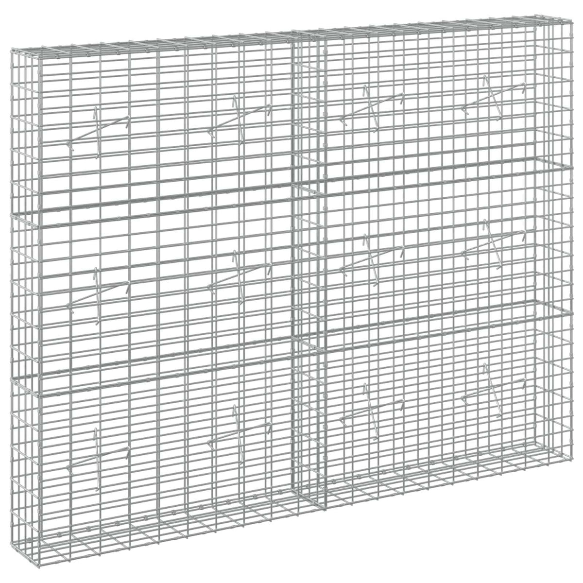 Gabion with 3.5 mm Wire and 5x10 cm Mesh 200x20x150 cm