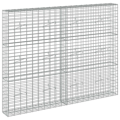 Gabion with 3.5 mm Wire and 5x10 cm Mesh 200x20x150 cm