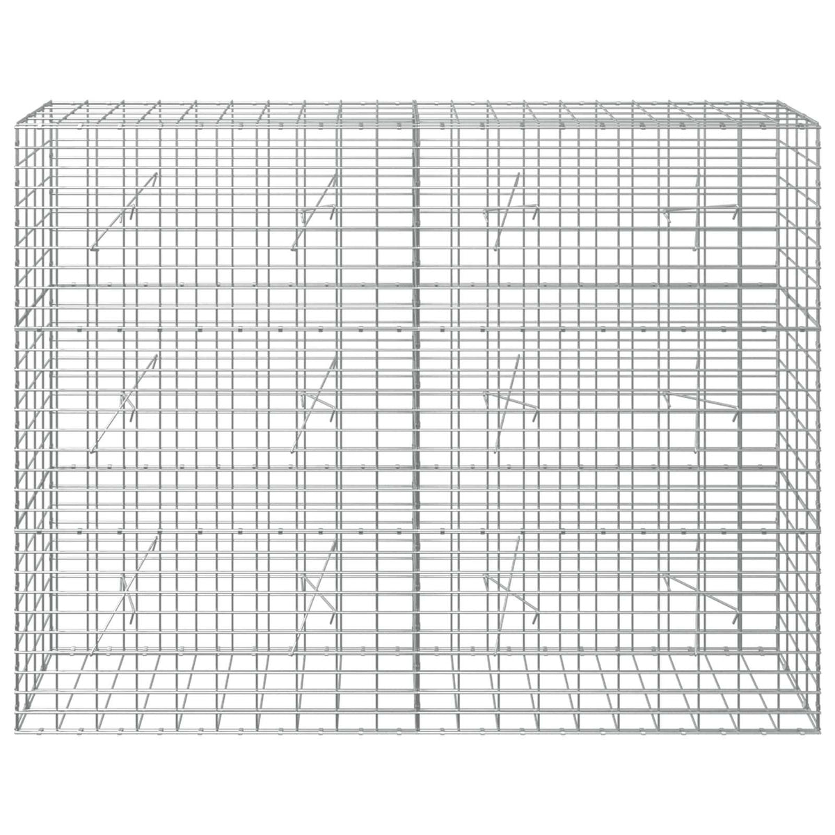 Gabion with 3.5 mm Wire and 5x10 cm Mesh 200x20x150 cm