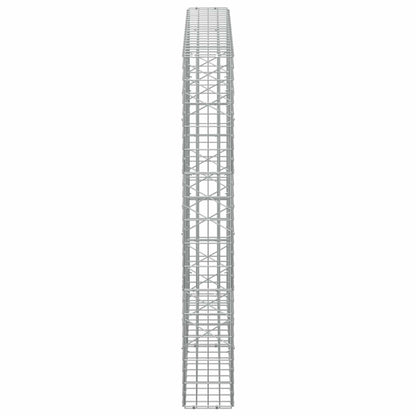 Gabion with 3.5 mm Wire and 5x10 cm Mesh 200x20x150 cm