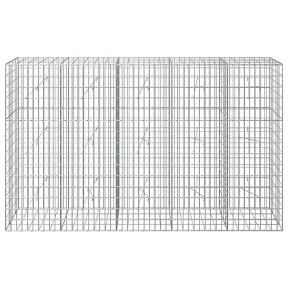 Gabion with 3.5 mm Wire and 5x10 cm Mesh 250x20x150 cm