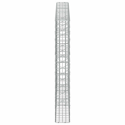 Gabion with 3.5 mm Wire and 5x10 cm Mesh 250x20x150 cm