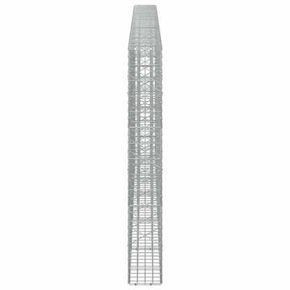 Gabion with 3.5 mm Wire and 5x10 cm Mesh 500x20x150 cm