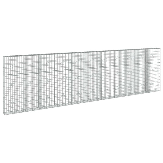 Gabion with 3.5 mm Wire and 5x10 cm Mesh 550x20x150 cm