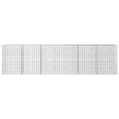Gabion with 3.5 mm Wire and 5x10 cm Mesh 600x20x150 cm