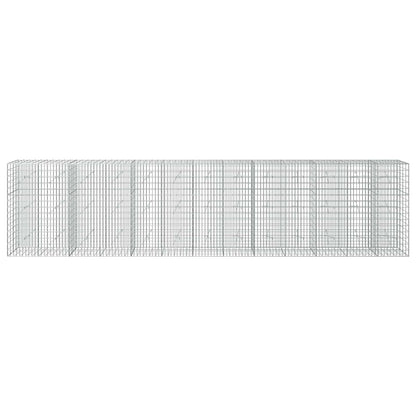 Gabion with 3.5 mm Wire and 5x10 cm Mesh 650x20x150 cm