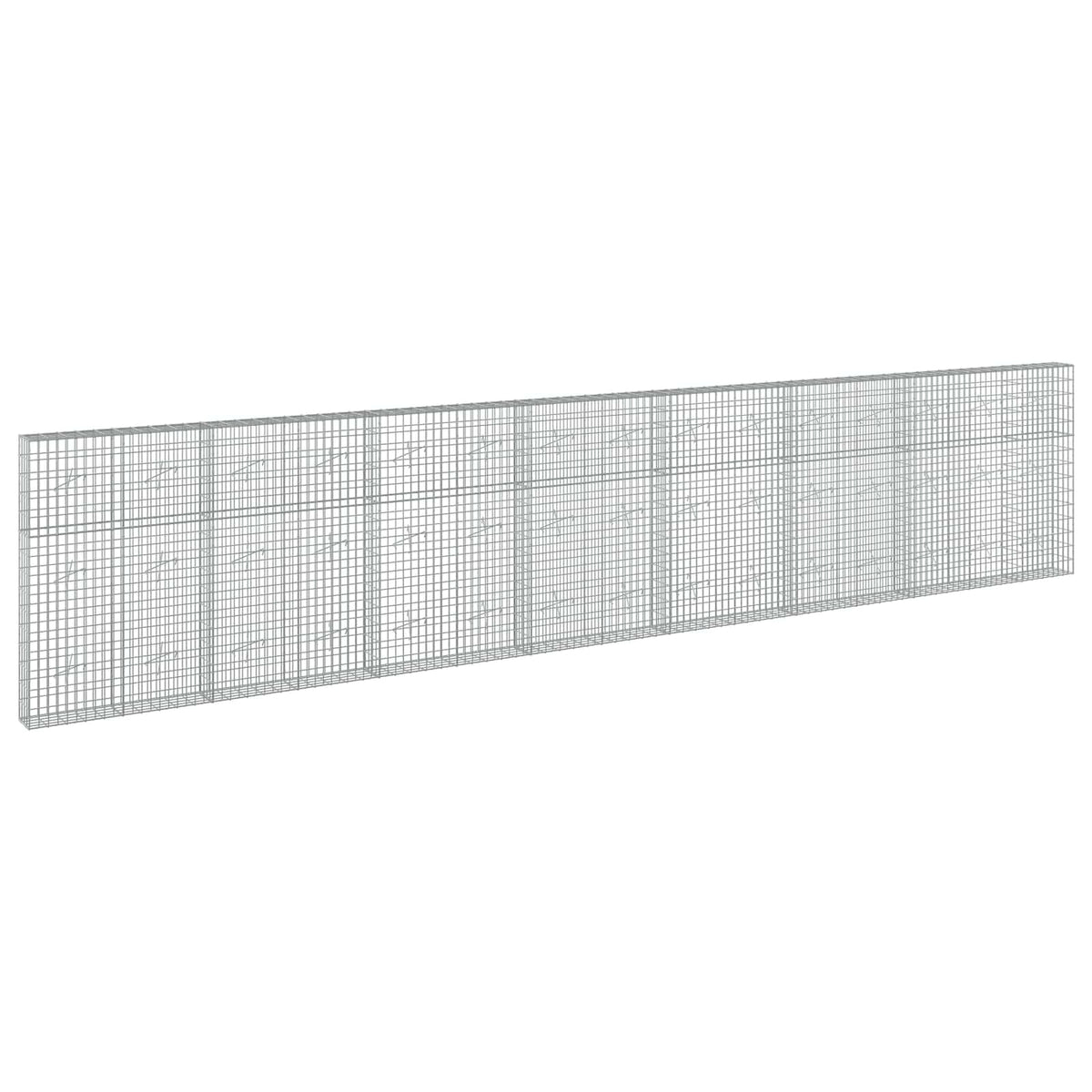 Gabion with 3.5 mm Wire and 5x10 cm Mesh 750x20x150 cm