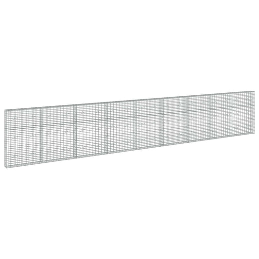 Gabion with 3.5 mm Wire and 5x10 cm Mesh 900x20x150 cm