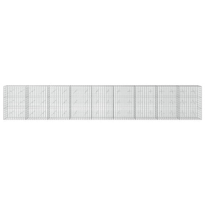 Gabion with 3.5 mm Wire and 5x10 cm Mesh 900x20x150 cm