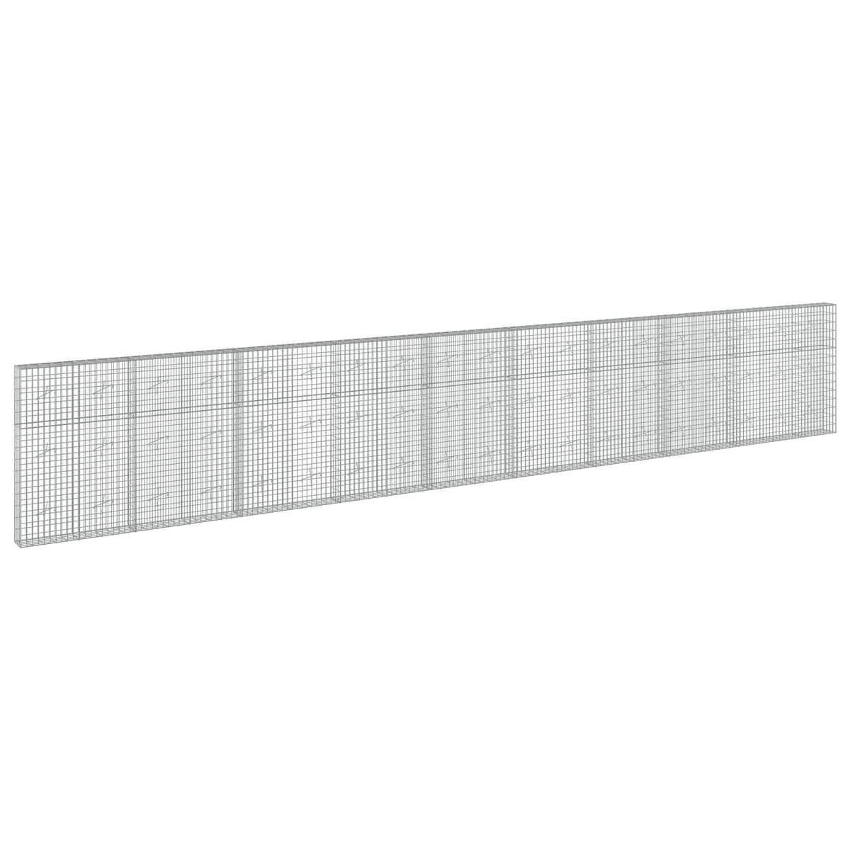 Gabion with 3.5 mm Wire and 5x10 cm Mesh 950x20x150 cm