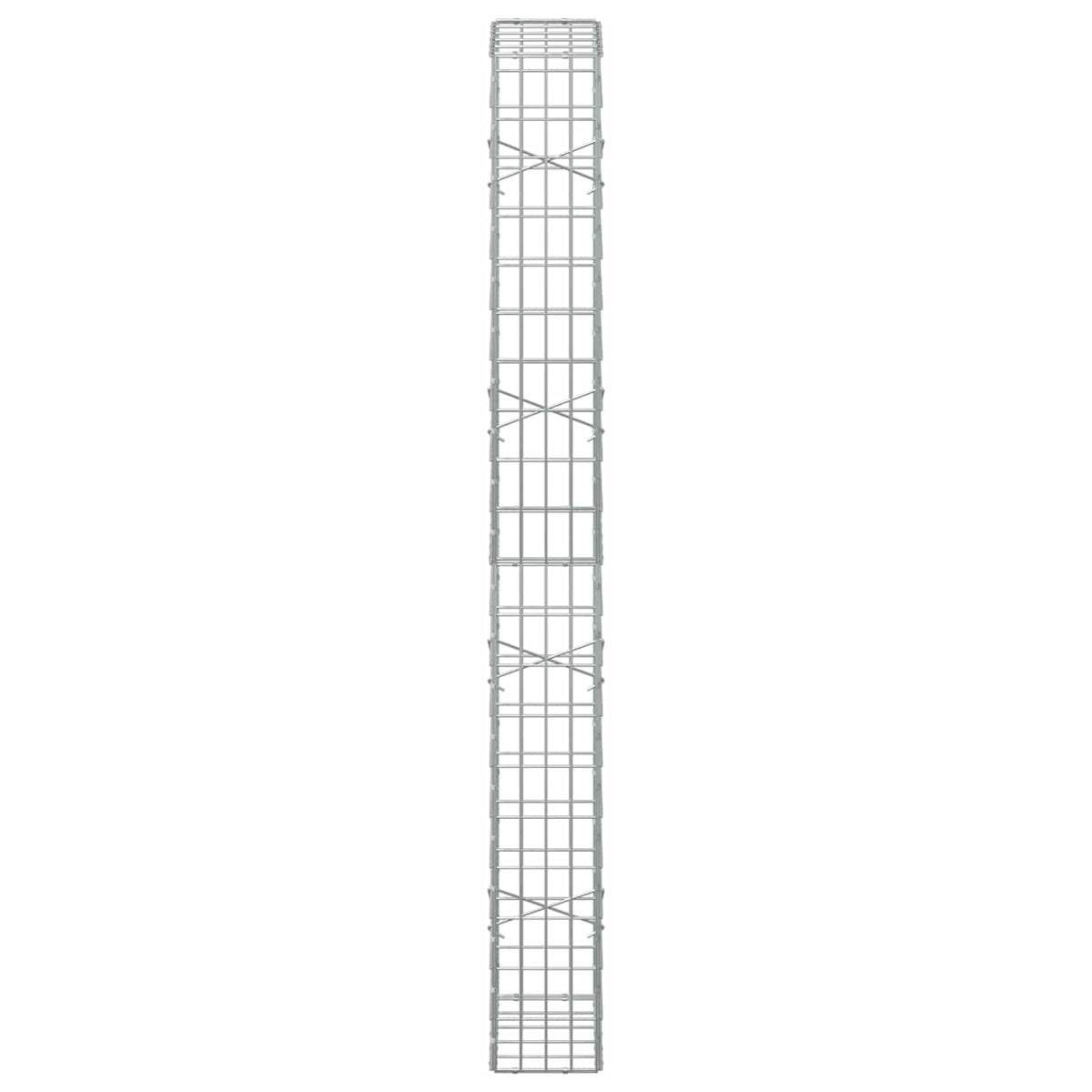 Gabion with 3.5 mm Wire and 5x10 cm Mesh 50x20x200 cm