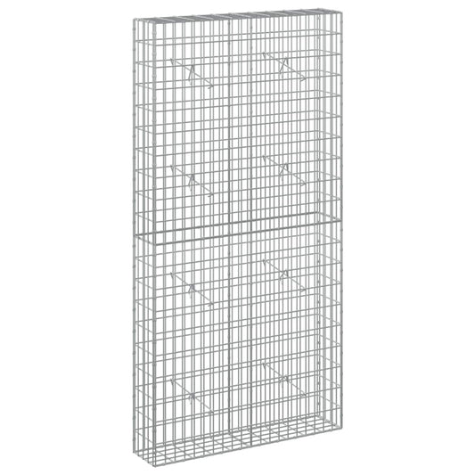 Gabion with 3.5 mm Wire and 5x10 cm Mesh 100x20x200 cm