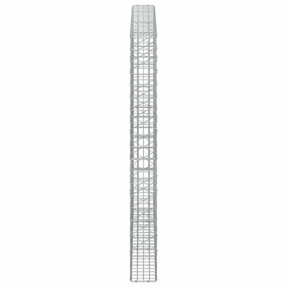 Gabion with 3.5 mm Wire and 5x10 cm Mesh 250x20x200 cm