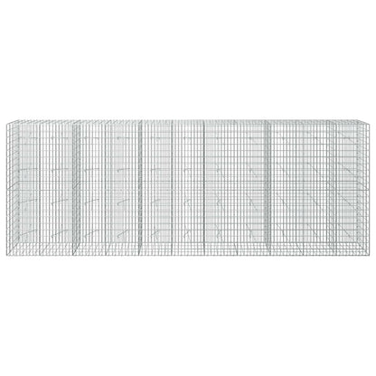 Gabion with 3.5 mm Wire and 5x10 cm Mesh 550x20x200 cm