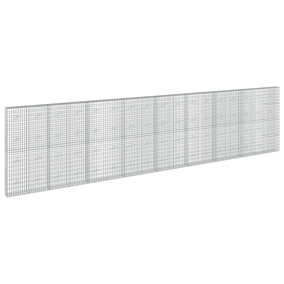 Gabion with 3.5 mm Wire and 5x10 cm Mesh 850x20x200 cm