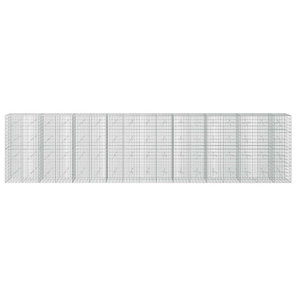Gabion with 3.5 mm Wire and 5x10 cm Mesh 850x20x200 cm
