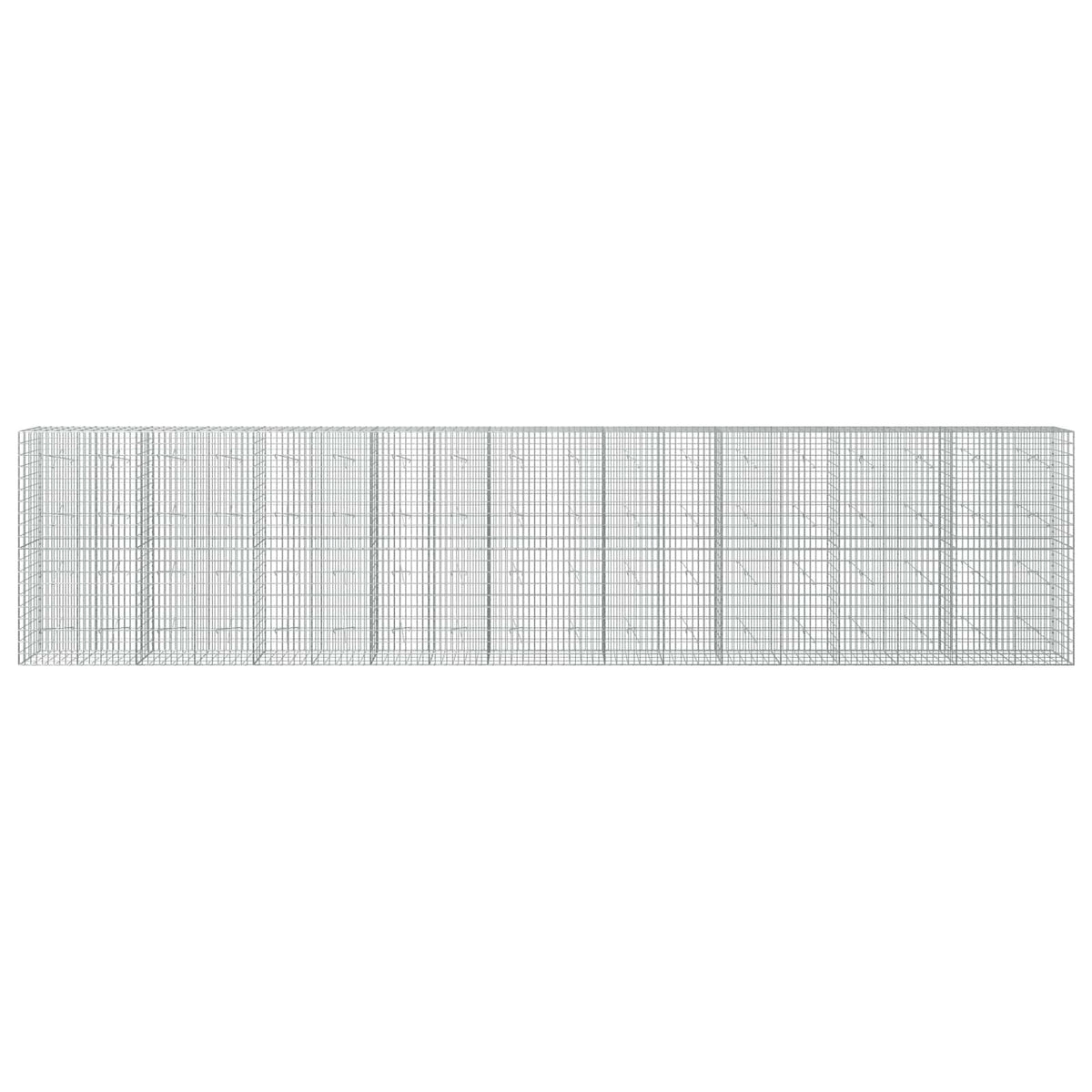 Gabion with 3.5 mm Wire and 5x10 cm Mesh 900x20x200 cm
