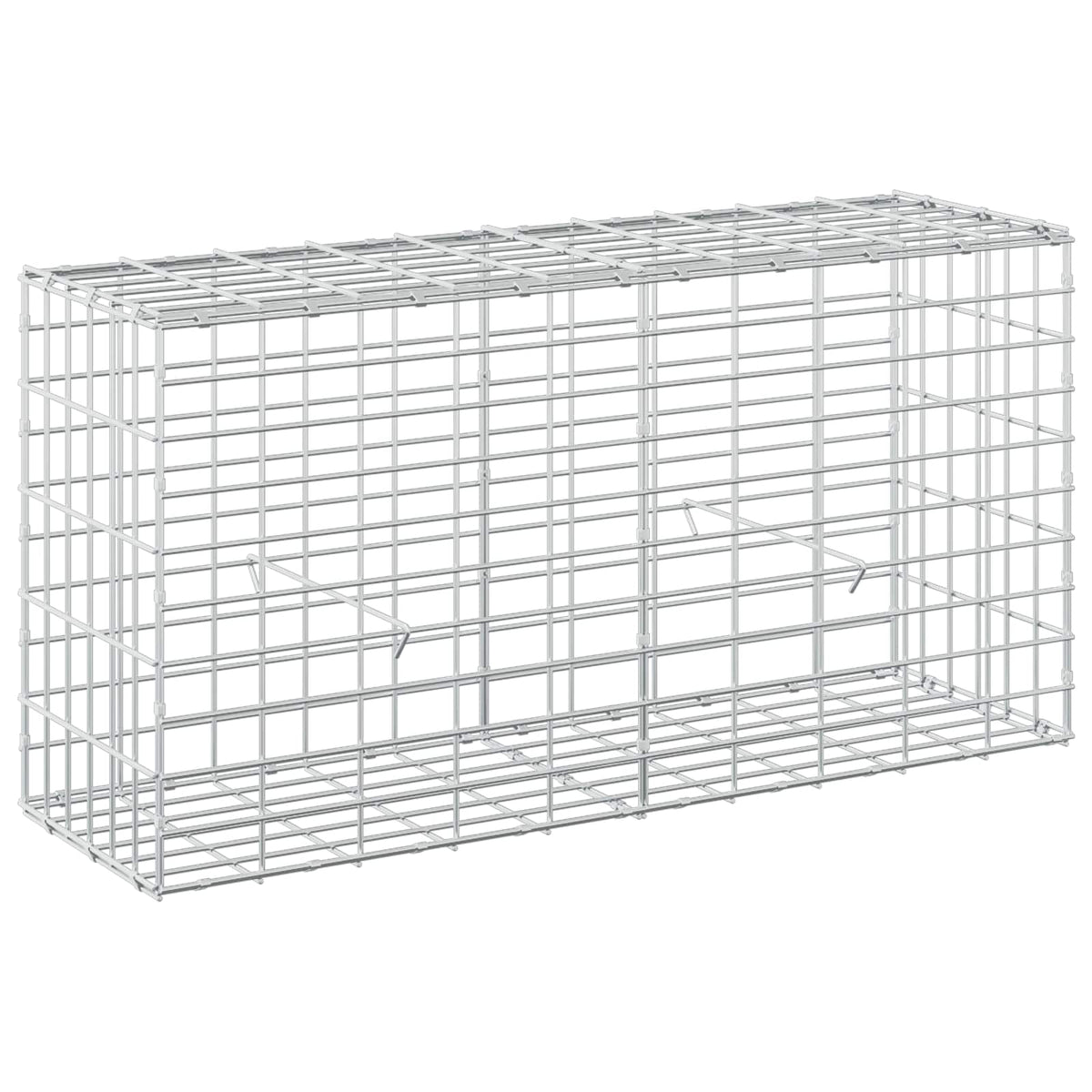 Gabion with 3.5 mm Wire and 5x10 cm Mesh 100x30x50 cm