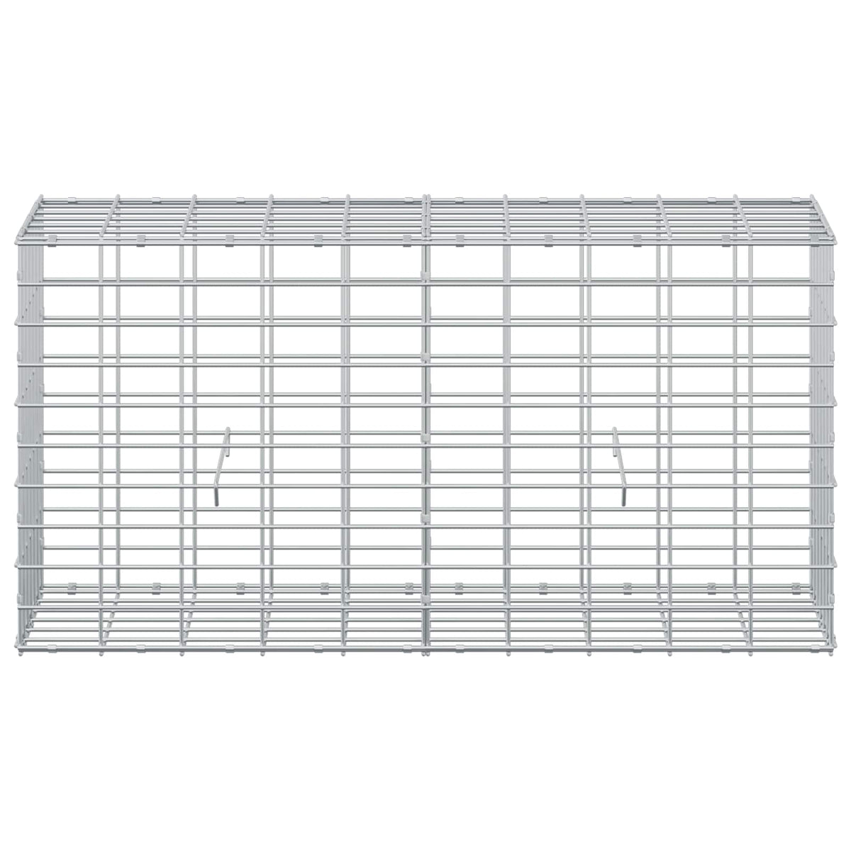 Gabion with 3.5 mm Wire and 5x10 cm Mesh 100x30x50 cm