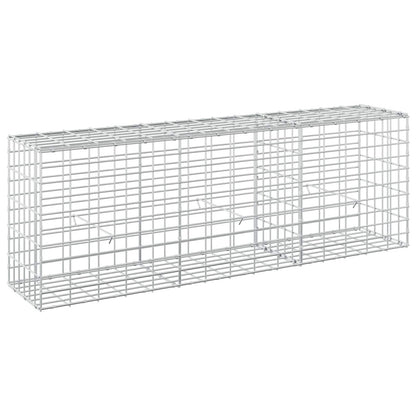 Gabion with 3.5 mm Wire and 5x10 cm Mesh 150x30x50 cm