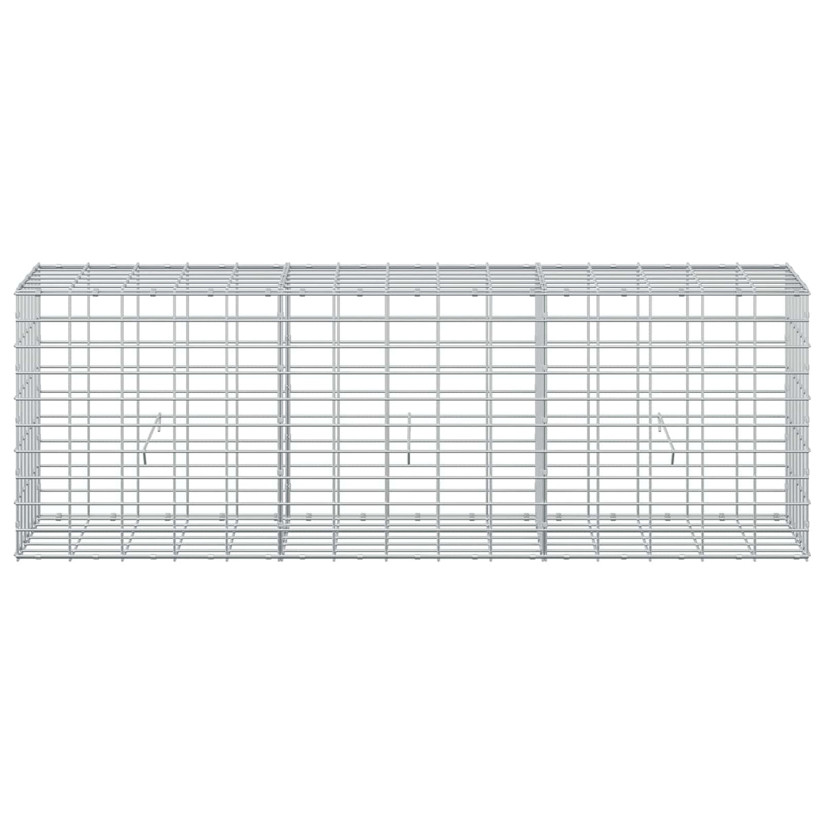 Gabion with 3.5 mm Wire and 5x10 cm Mesh 150x30x50 cm