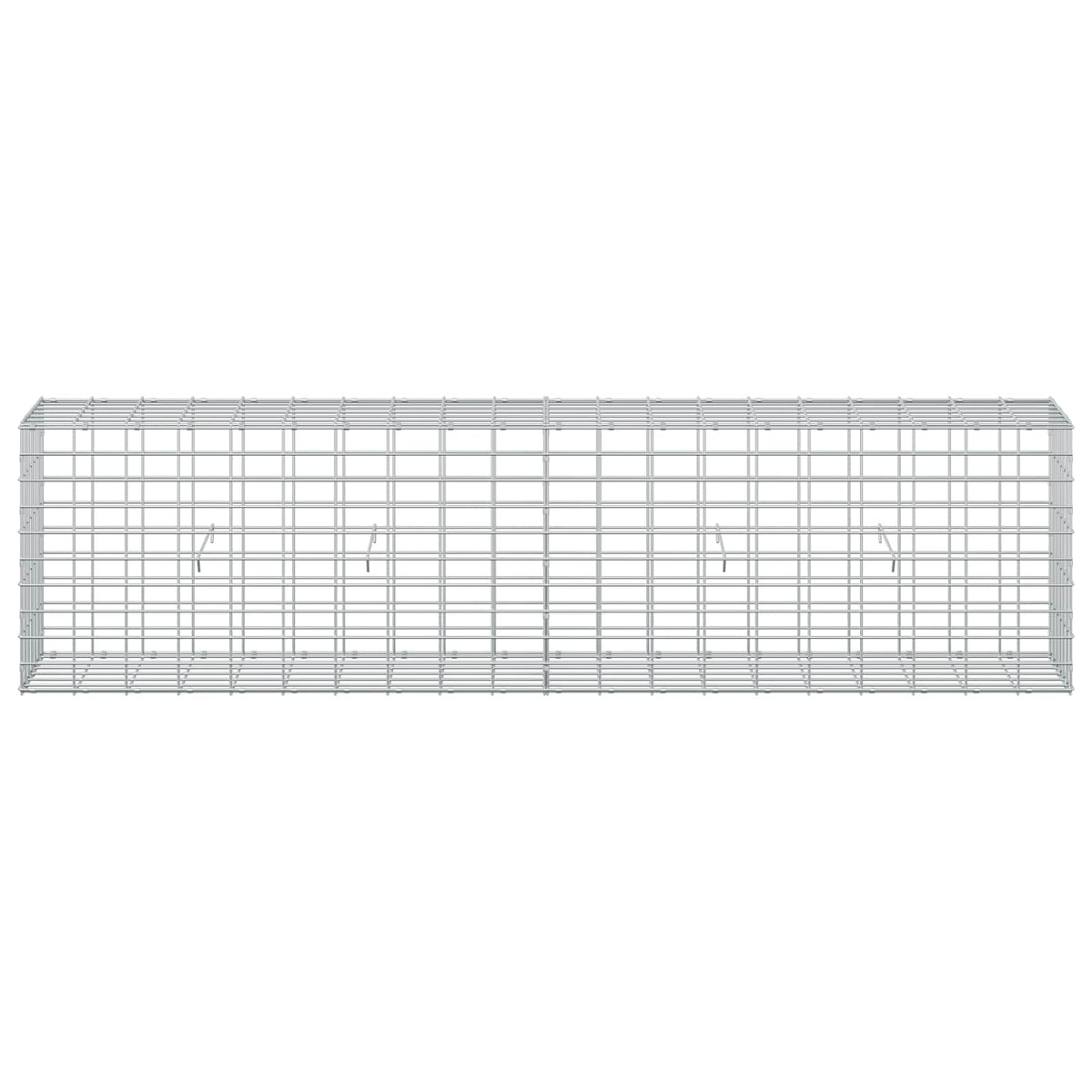 Gabion with 3.5 mm Wire and 5x10 cm Mesh 200x30x50 cm