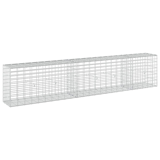Gabion with 3.5 mm Wire and 5x10 cm Mesh 250x30x50 cm