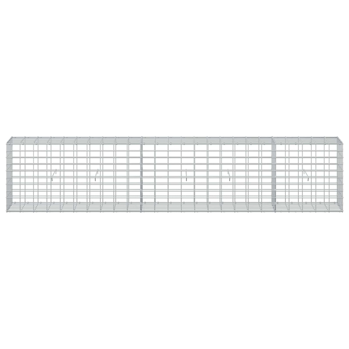 Gabion with 3.5 mm Wire and 5x10 cm Mesh 250x30x50 cm