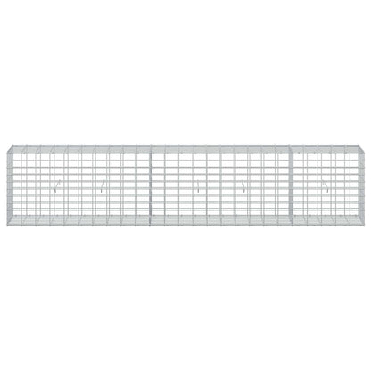 Gabion with 3.5 mm Wire and 5x10 cm Mesh 250x30x50 cm