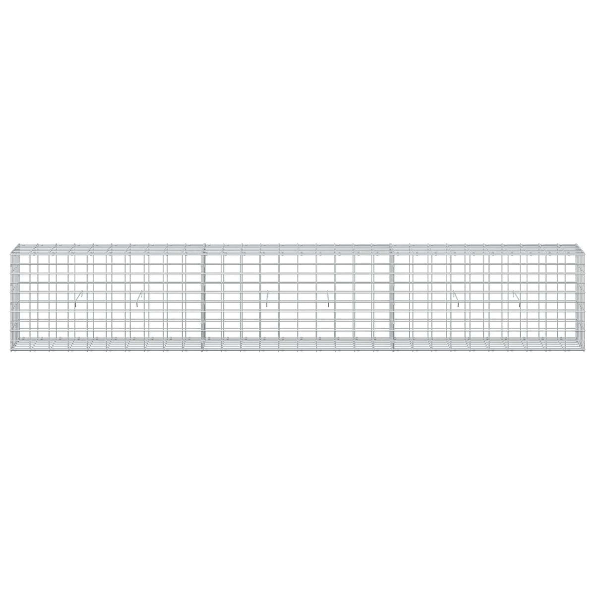 Gabion with 3.5 mm Wire and 5x10 cm Mesh 300x30x50 cm
