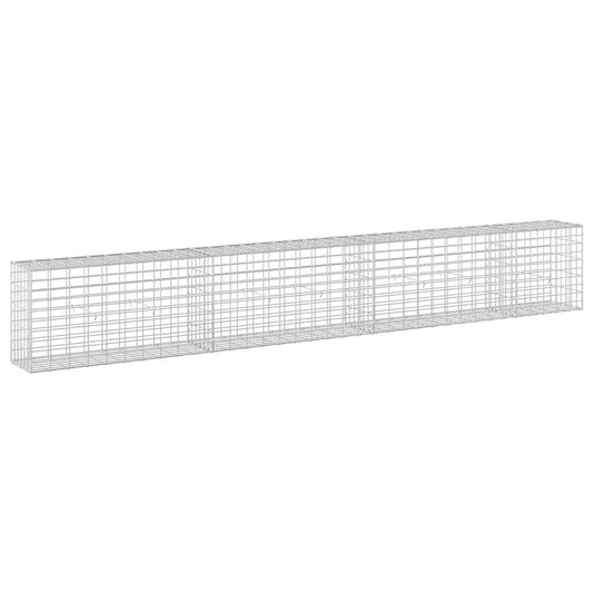 Gabion with 3.5 mm Wire and 5x10 cm Mesh 350x30x50 cm