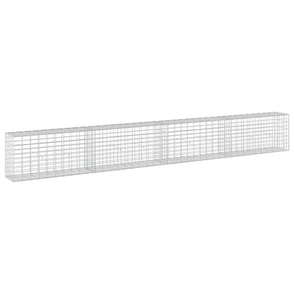 Gabion with 3.5 mm Wire and 5x10 cm Mesh 400x30x50 cm