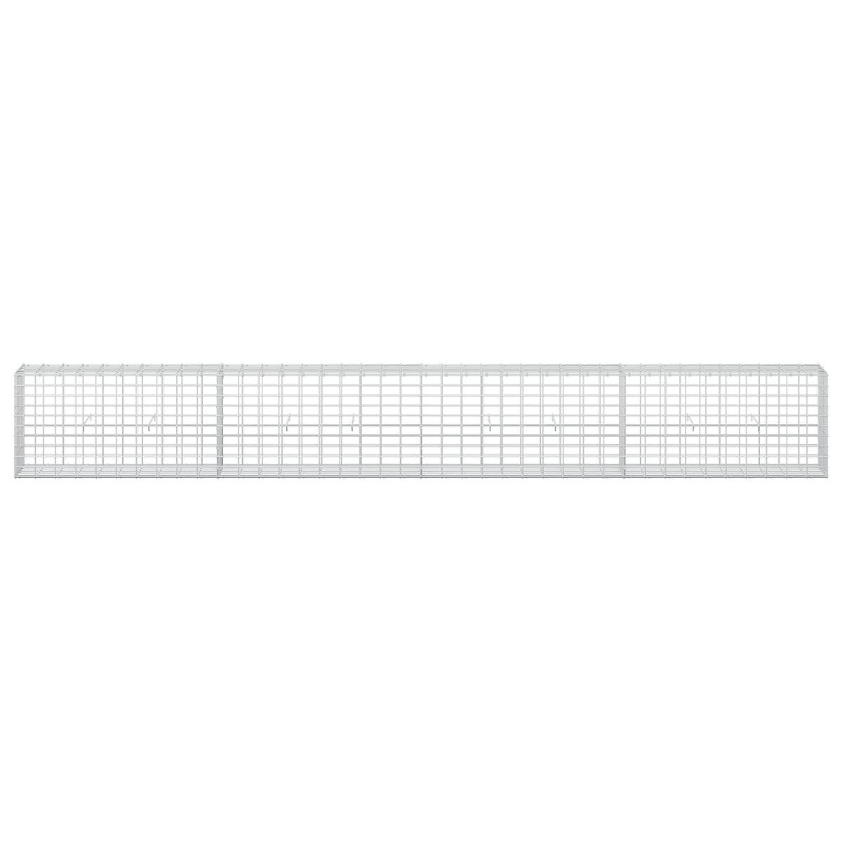 Gabion with 3.5 mm Wire and 5x10 cm Mesh 400x30x50 cm
