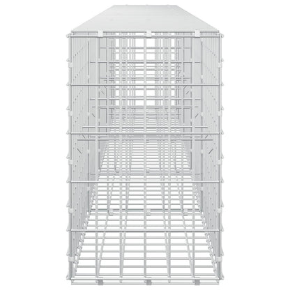 Gabion with 3.5 mm Wire and 5x10 cm Mesh 450x30x50 cm