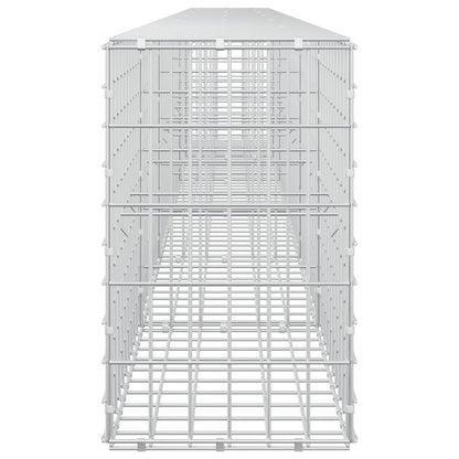 Gabion with 3.5 mm Wire and 5x10 cm Mesh 600x30x50 cm