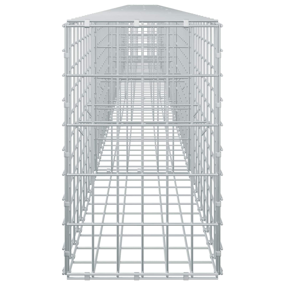 Gabion with 3.5 mm Wire and 5x10 cm Mesh 650x30x50 cm
