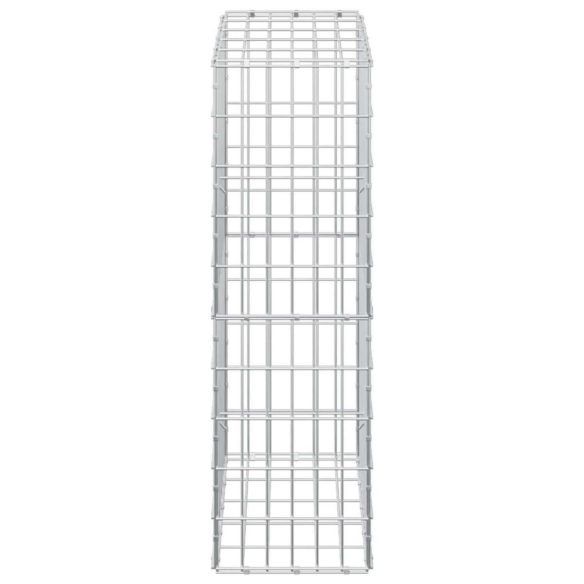 Gabion with 3.5 mm Wire and 5x10 cm Mesh 50x30x100 cm