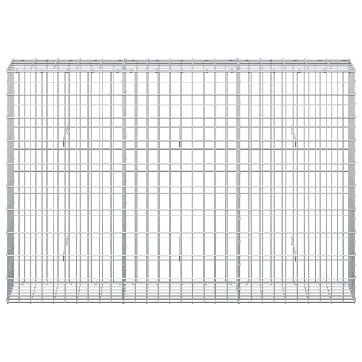 Gabion with 3.5 mm Wire and 5x10 cm Mesh 150x30x100 cm