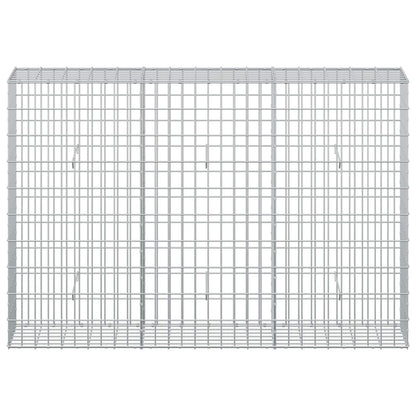 Gabion with 3.5 mm Wire and 5x10 cm Mesh 150x30x100 cm