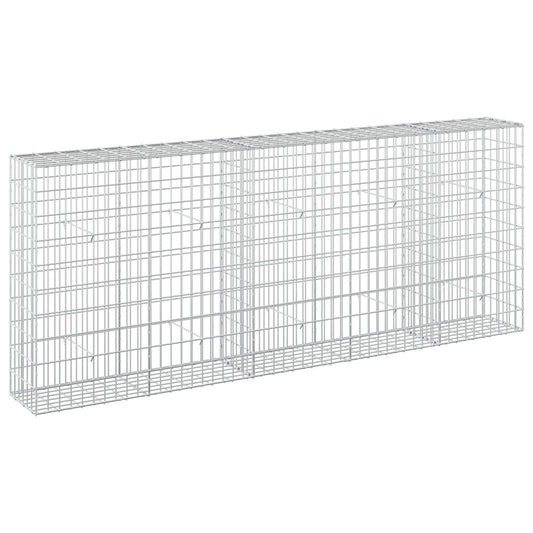 Gabion with 3.5 mm Wire and 5x10 cm Mesh 250x30x100 cm