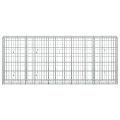 Gabion with 3.5 mm Wire and 5x10 cm Mesh 250x30x100 cm