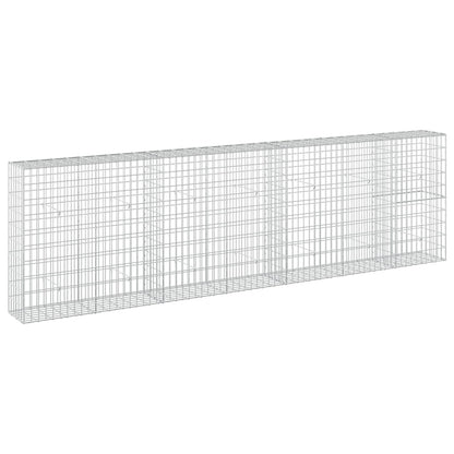 Gabion with 3.5 mm Wire and 5x10 cm Mesh 350x30x100 cm