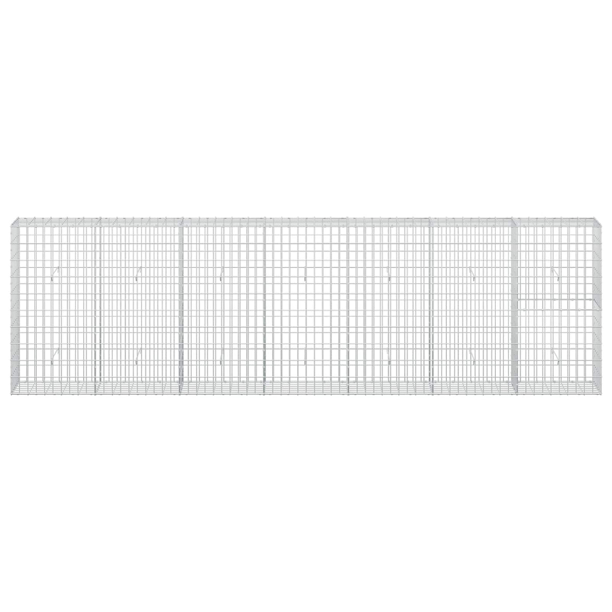 Gabion with 3.5 mm Wire and 5x10 cm Mesh 350x30x100 cm